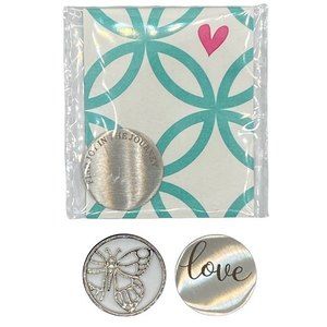 Origami Owl Large Silver Locket Plates – Set of 3